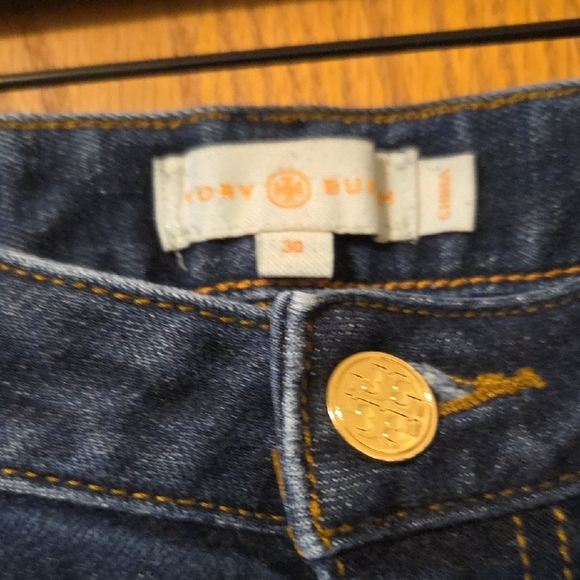 Tory Burch Dark Blue Skinny Jeans - Picture 7 of 7